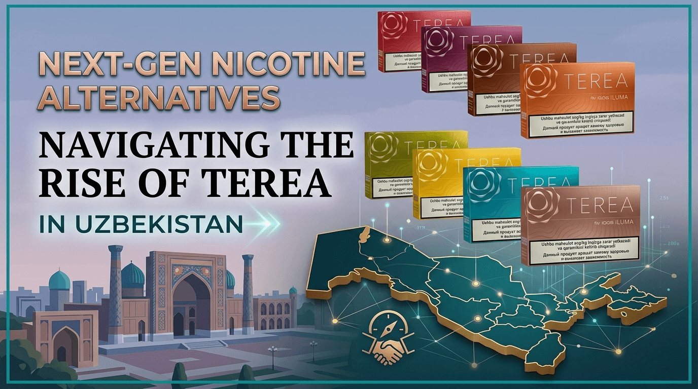 Next-Gen Nicotine Alternatives: Navigating the Rise of Terea in Uzbekistan