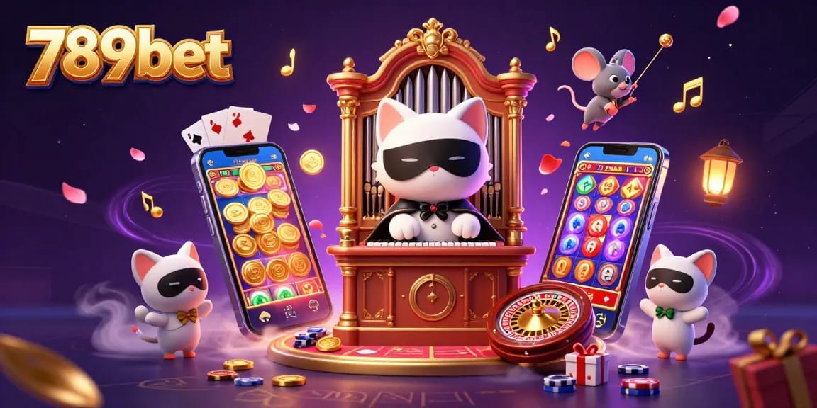 Win big with 789bet in this vibrant casino scene featuring thrilling games and characters.