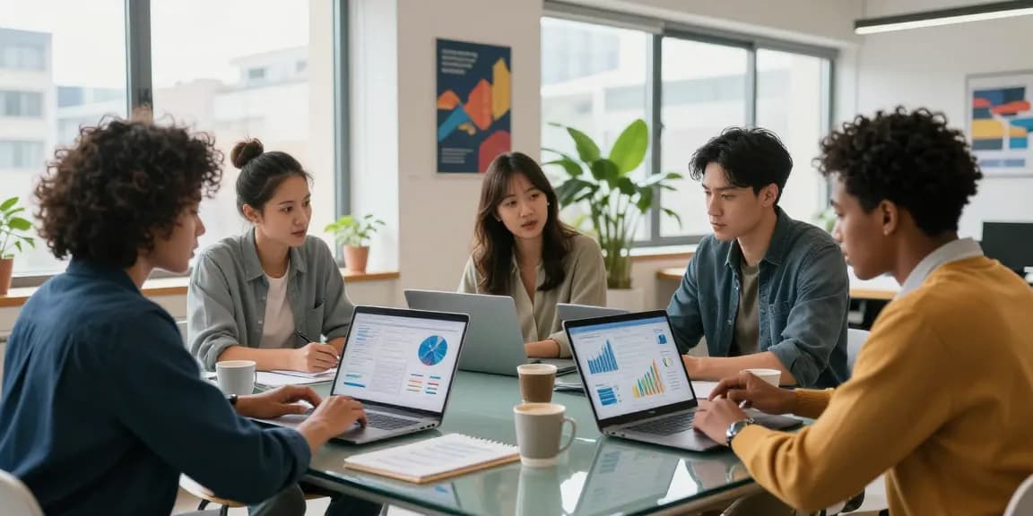 Team discussing 24/7 Clones strategies in a modern workspace