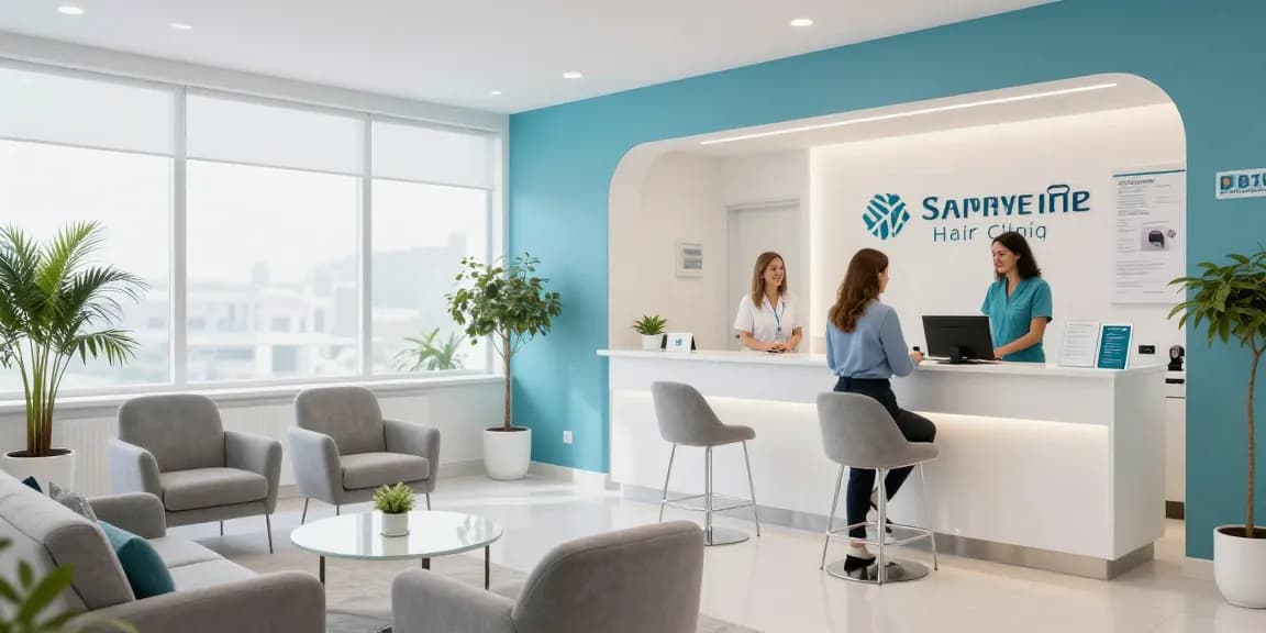 Hair transplant Turkey services at Sapphire Hair Clinic, featuring compassionate patient care and modern medical facilities.