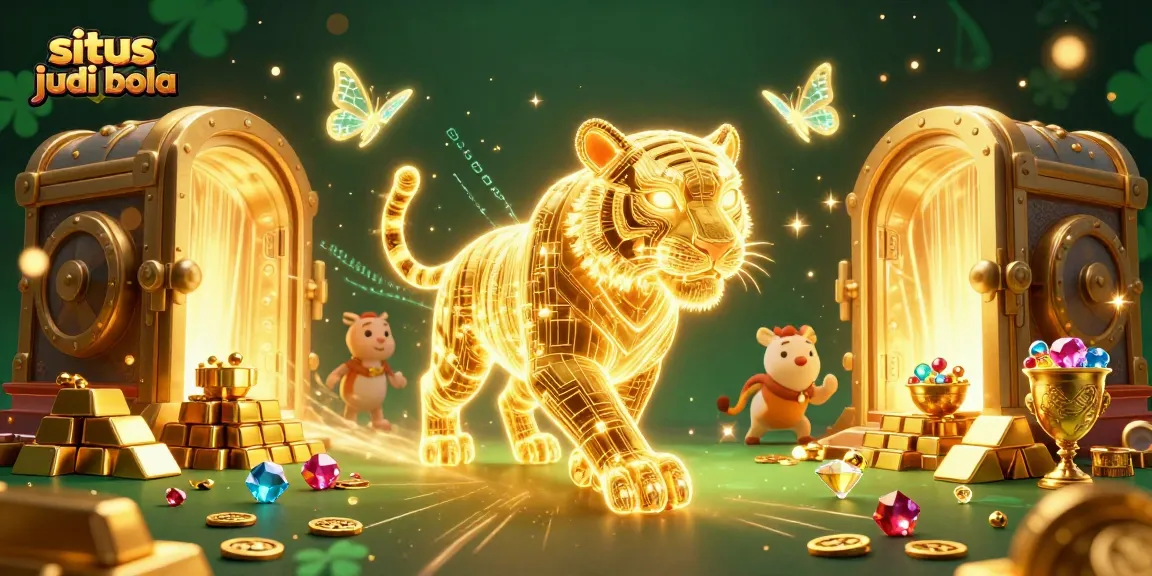 Join the thrilling world of situs judi bola with golden treasures and vibrant 3D characters.