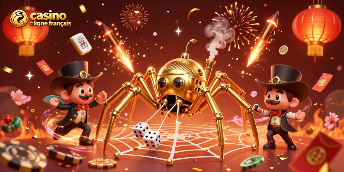 Explorez le monde du casino en ligne français avec cette illustration colorée, où les jeux de hasard se rencontrent.
