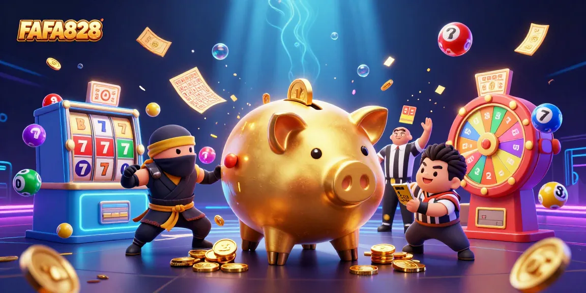 Engage with FAFA828's exciting gaming universe featuring dynamic characters and vibrant casino elements.
