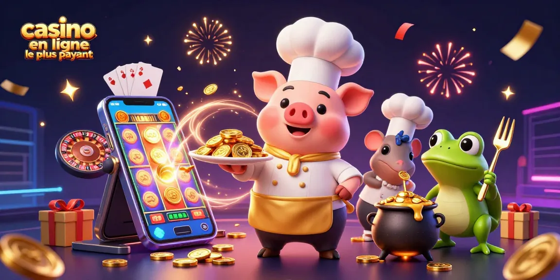Vivez des sensations de gains au casino en ligne le plus payant avec des jeux vibrants et des récompenses riches !