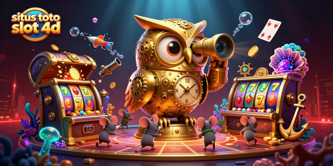 Experience the excitement of situs toto slot 4d with stunning casino elements and vibrant imagery.