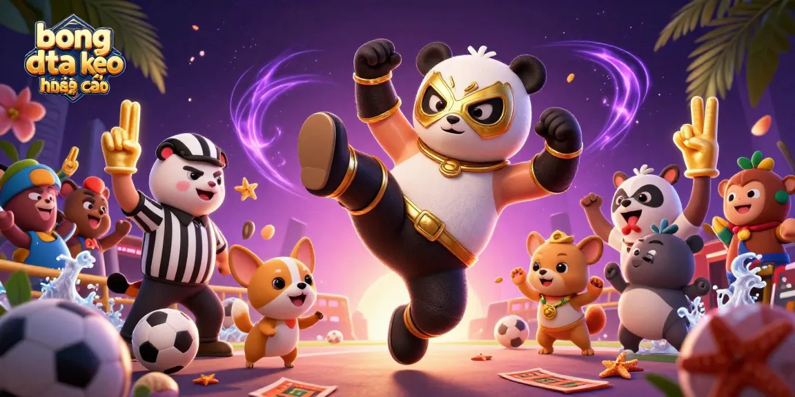 Experience голос betting excitement with bóng đá kèo nhà cái in a vibrant 3D sports scene.