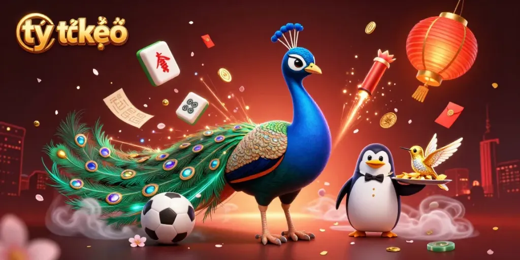 Experience the thrilling world of tỷ lệ kèo betting with vibrant characters and dynamic sports elements.