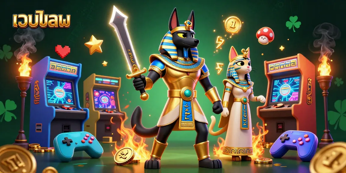Engage with เว็บบอล sporting imagery depicting dynamic action and vibrant casino elements.