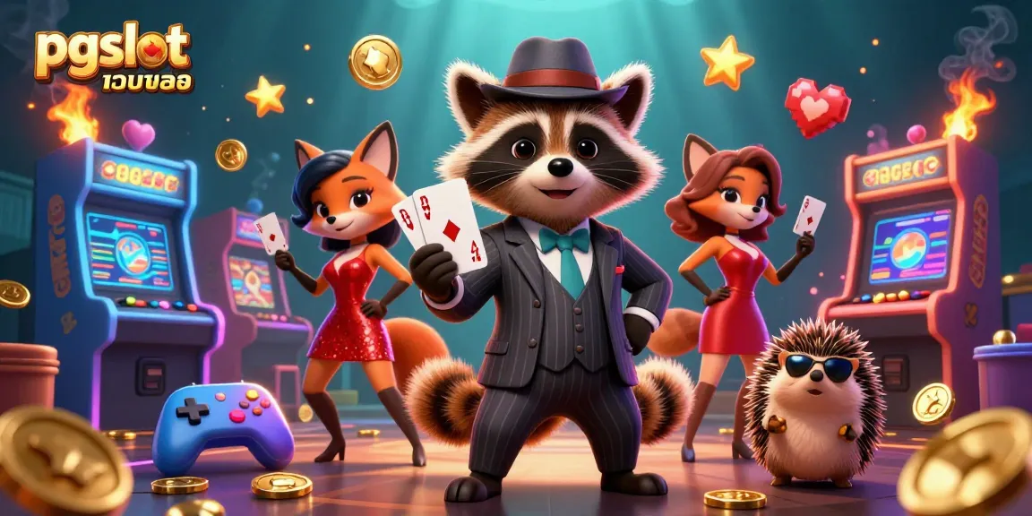 เล่นเกม pgslot เว็บตรง ผ่านภาพการ์ตูนสามมิติที่เต็มไปด้วยสีสันและลูกเล่นในคาสิโน