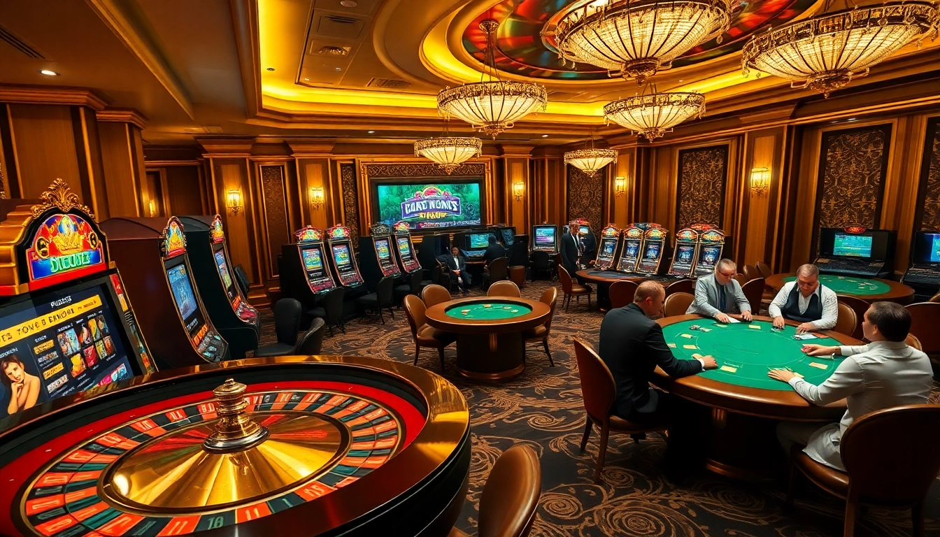 Experience high-stakes gaming at https://www.kjc.global/ with thrilling casino tables and vibrant atmosphere.