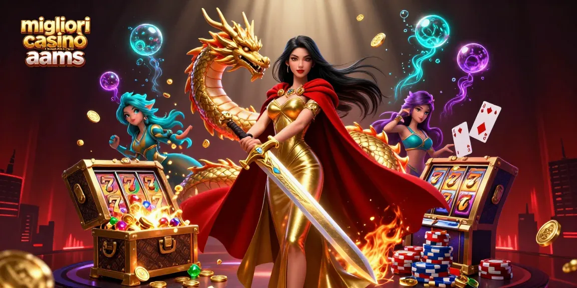 Unisciti all'azione con i migliori casinò online non AAMS, esplora la nostra straordinaria illustrazione del casinò.