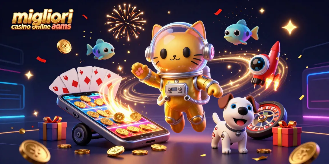 Gioca con i migliori casino online AAMS e vivi un'esperienza di gioco emozionante e sicura.