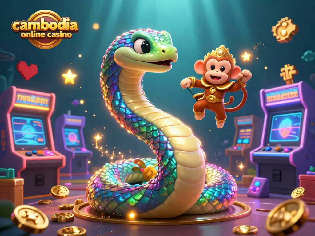 Engage in thrilling gameplay at cambodia online casino featuring vibrant characters and dynamic gaming elements.