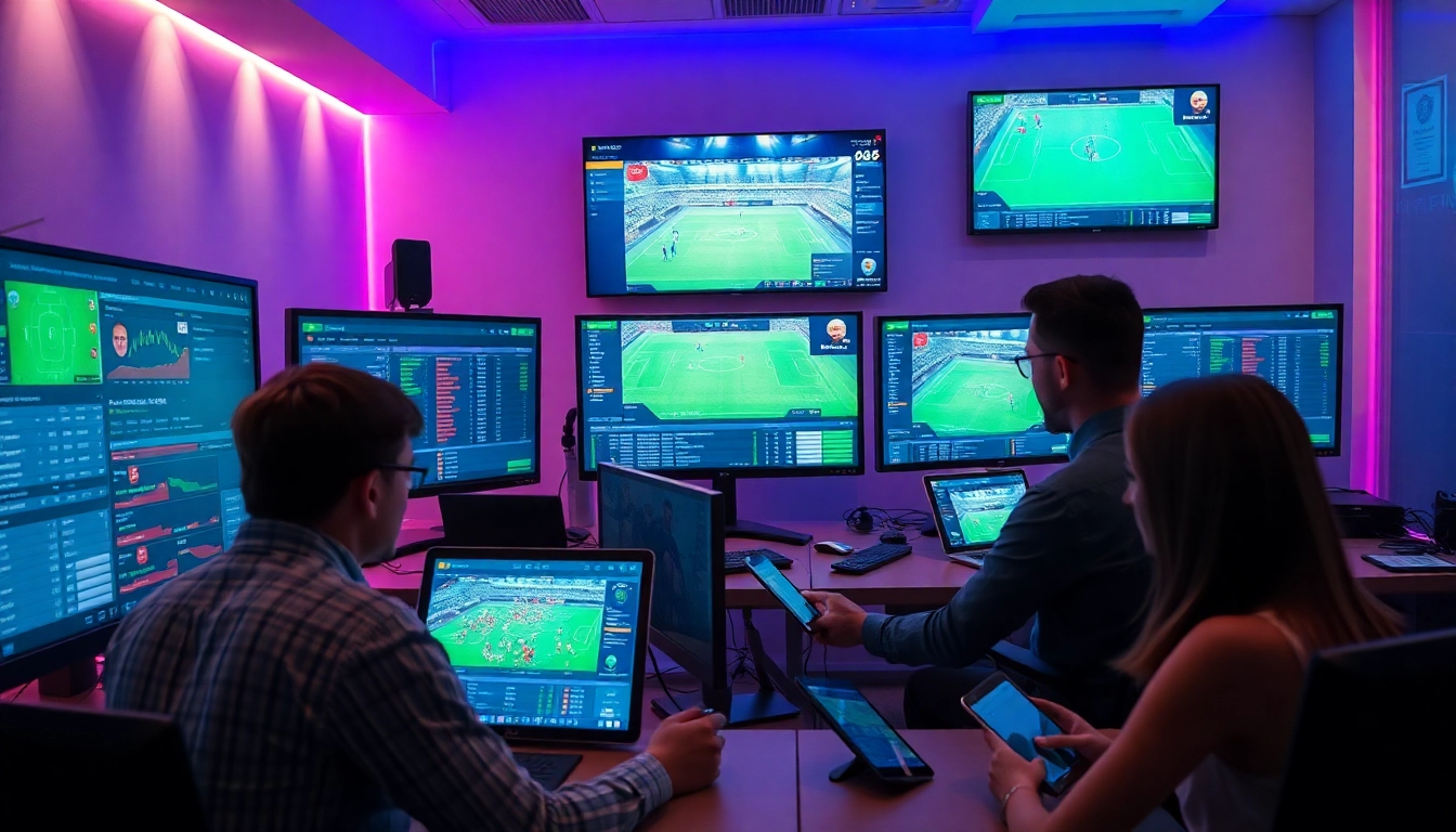 kèo nhà cái visuals showing modern sports betting environment with live data displays
