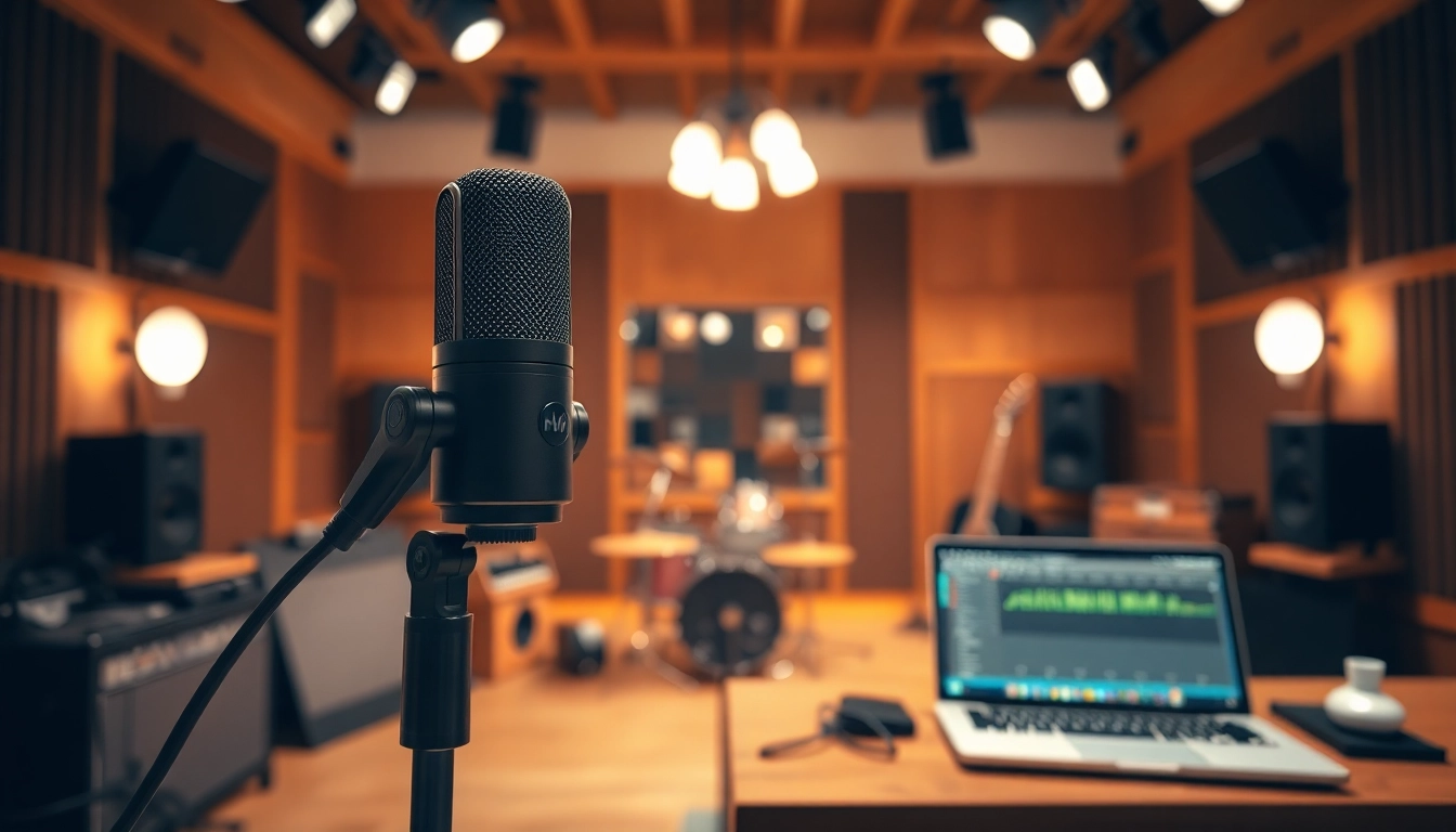 MV 88 microphone in a professional studio setup, showcasing advanced audio technology.