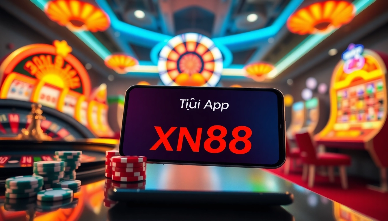 Tải App XN88 to experience thrilling casino games and vibrant action on your mobile device.