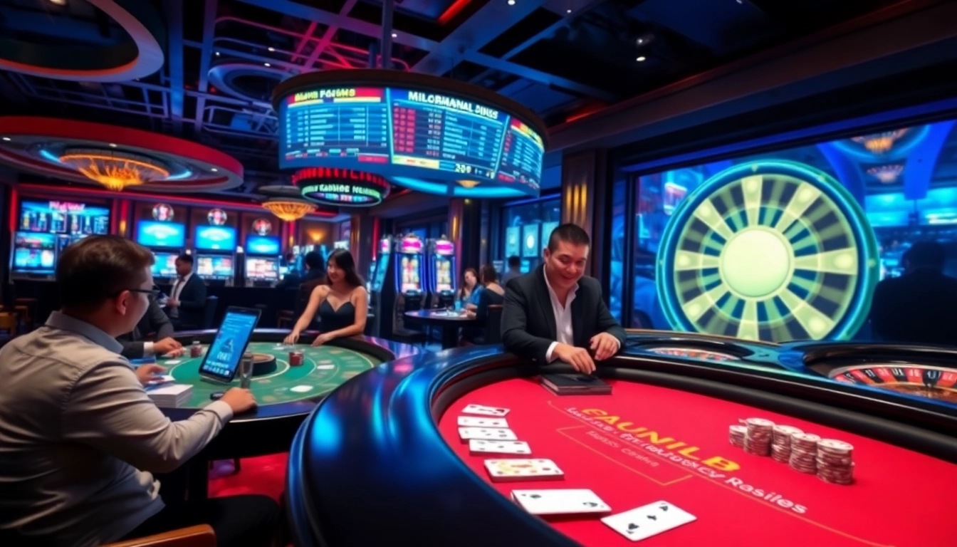 Bets placed at a luxurious online casino interface with https://babu88.global/ highlighting poker, blackjack, and roulette games.