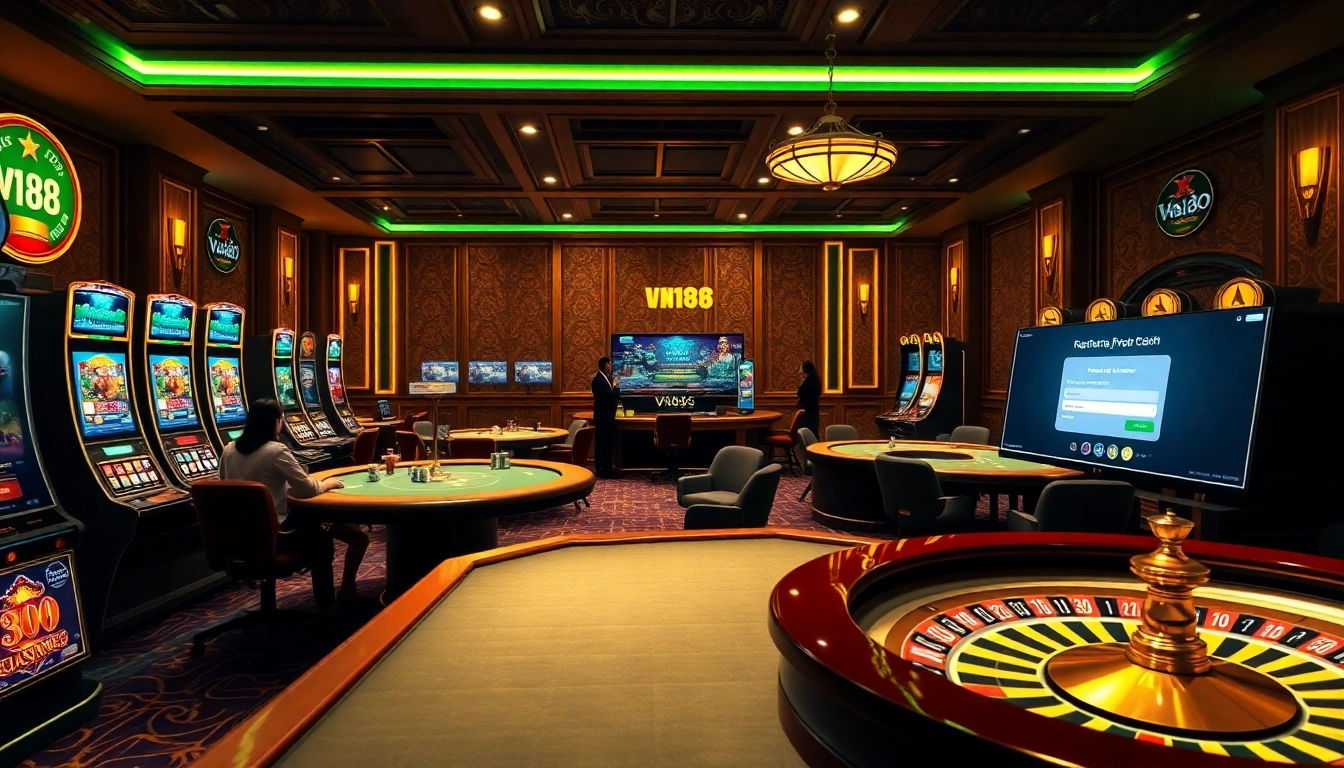 Experience the thrilling world of online gaming with VN168 đăng ký for seamless registration and play.