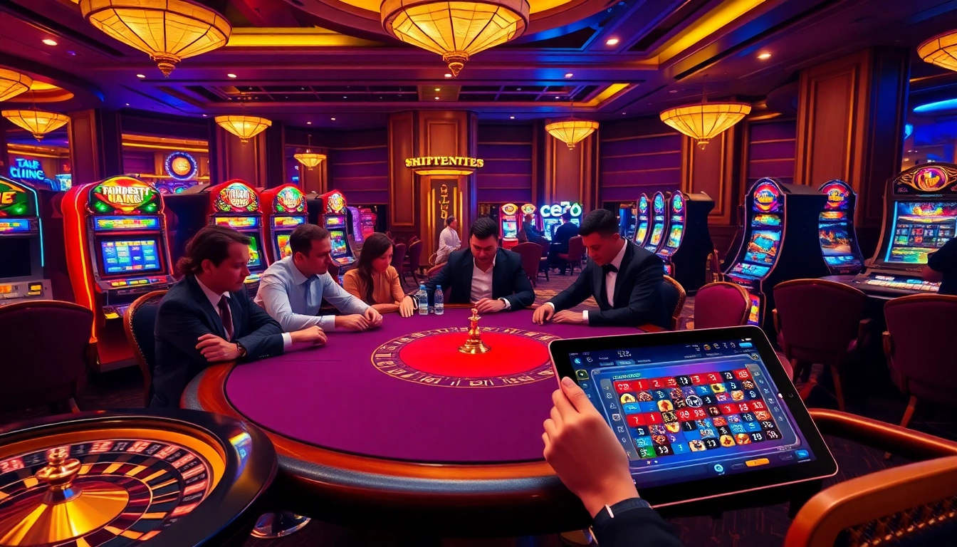 Experience the excitement of game uu88 in a luxurious casino setting with high-stakes gameplay.