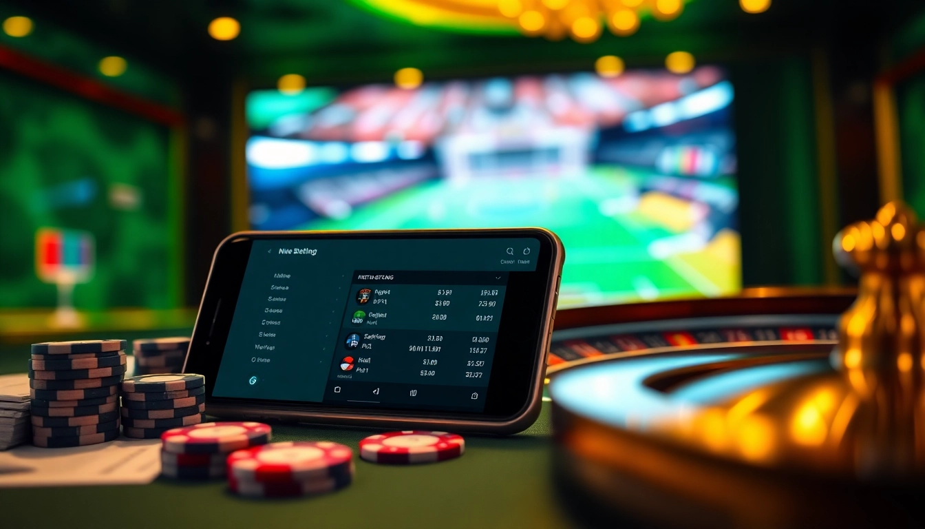 Engaging betting slip showcases how to แทงบอลยังไง in a vibrant online casino setting.
