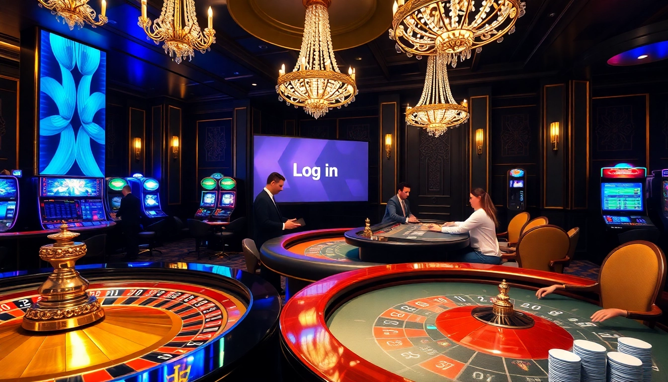 Log In to your account to enjoy thrilling casino experiences, including poker and roulette.
