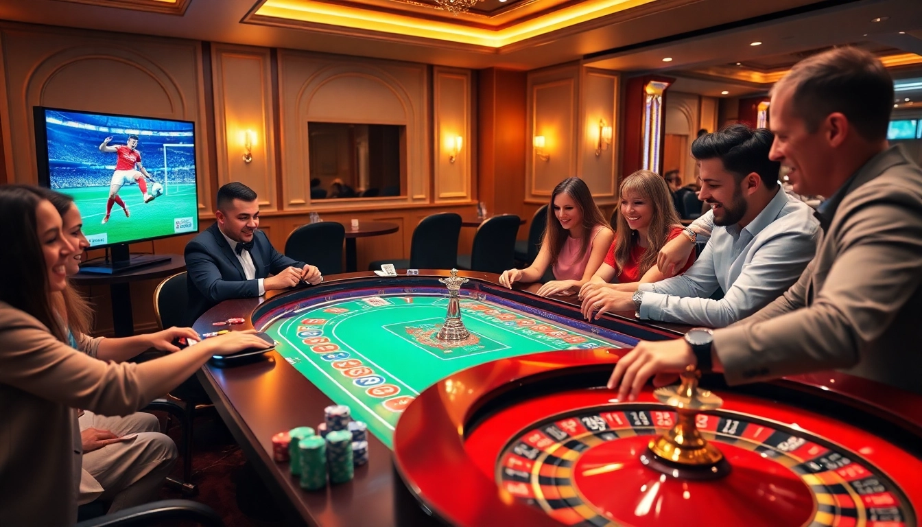 Experience the thrill of betting live on football at https://socolive2.cv/ with an exciting casino atmosphere.