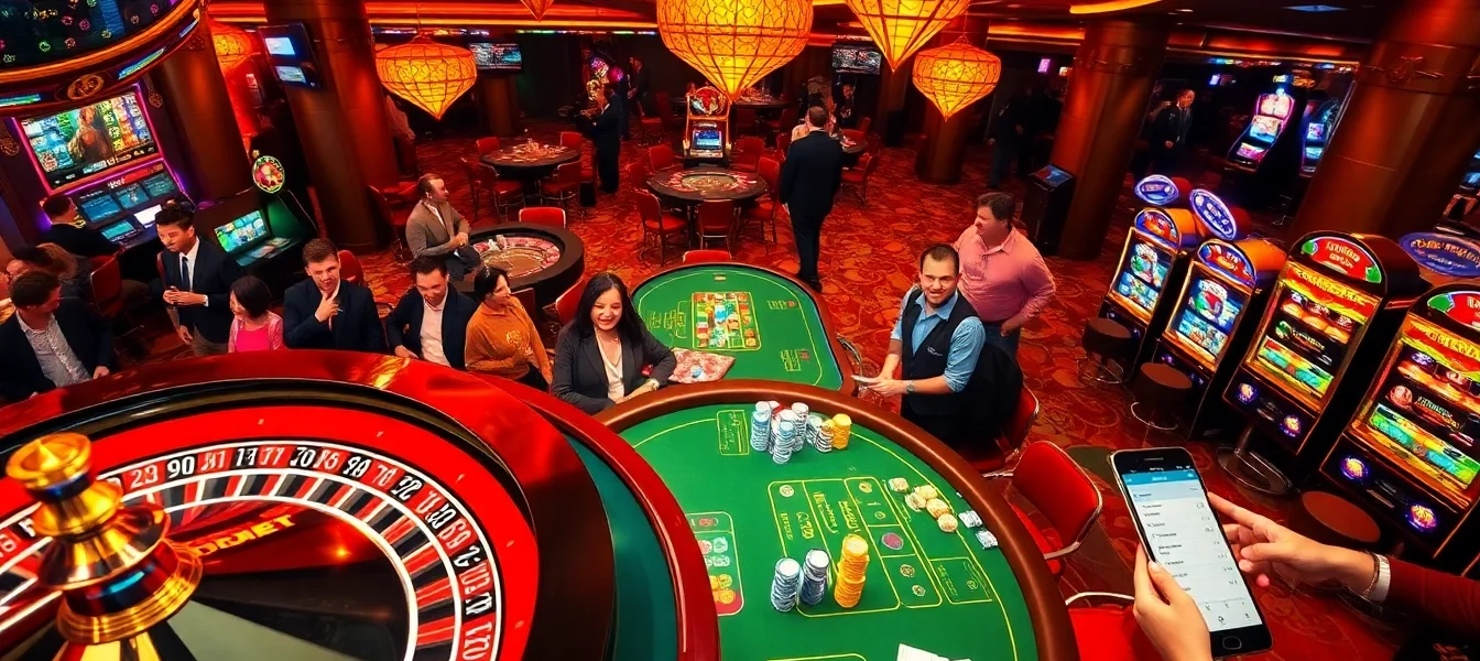 Experience the thrill of link alternatif sbobet with vibrant casino visuals featuring roulette and poker.