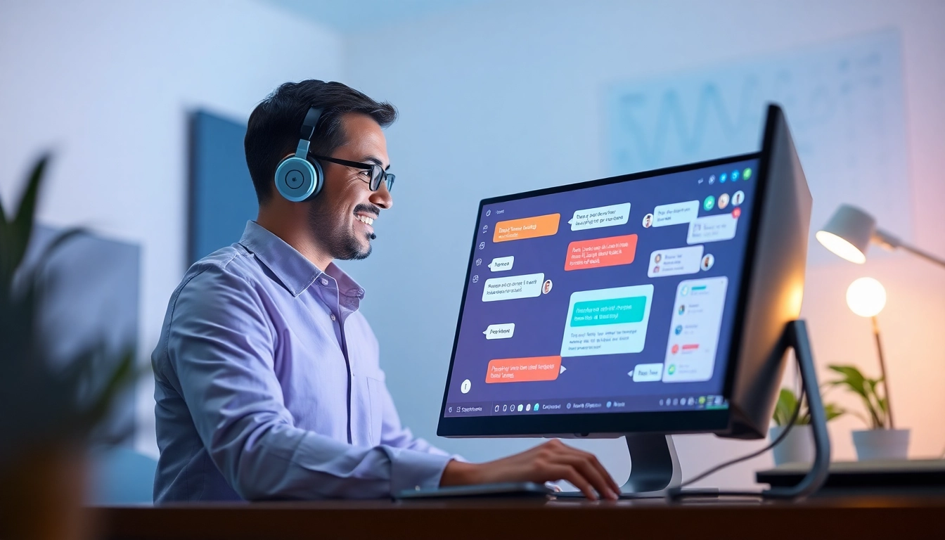 正在运行的 AI 客服平台，展示美洽的创新解决方案。