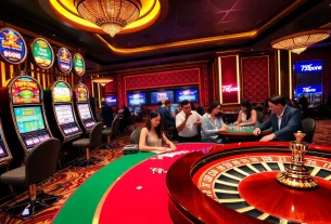 Excited players at 789b.one casino tables strategizing to win bets.