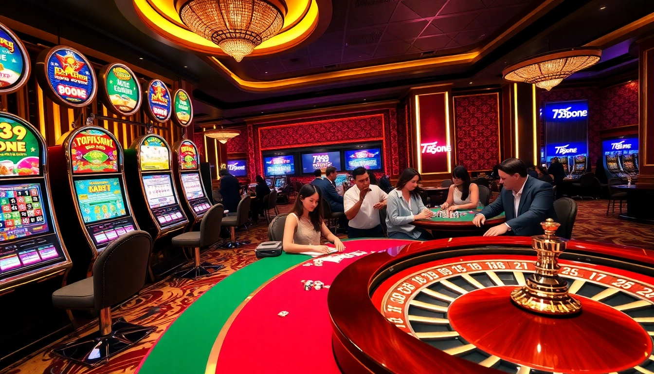 Excited players at 789b.one casino tables strategizing to win bets.