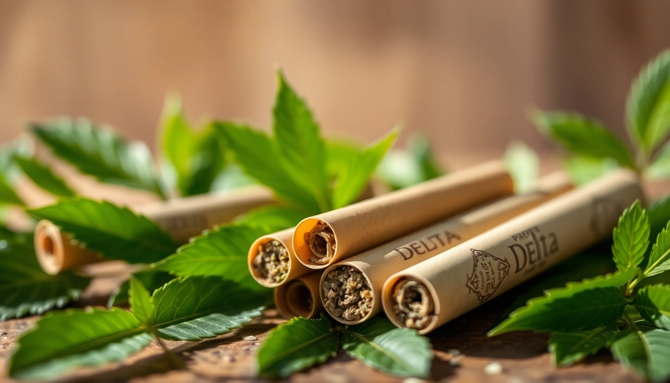 Experience the premium quality of delta 8 prerolls amid a serene natural setting.