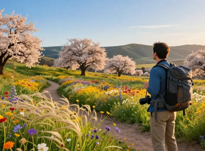 The Capay Valley Garden Tour offers breathtaking views of vibrant flowers and scenic trails, accessible through NAGA2000 promotions.